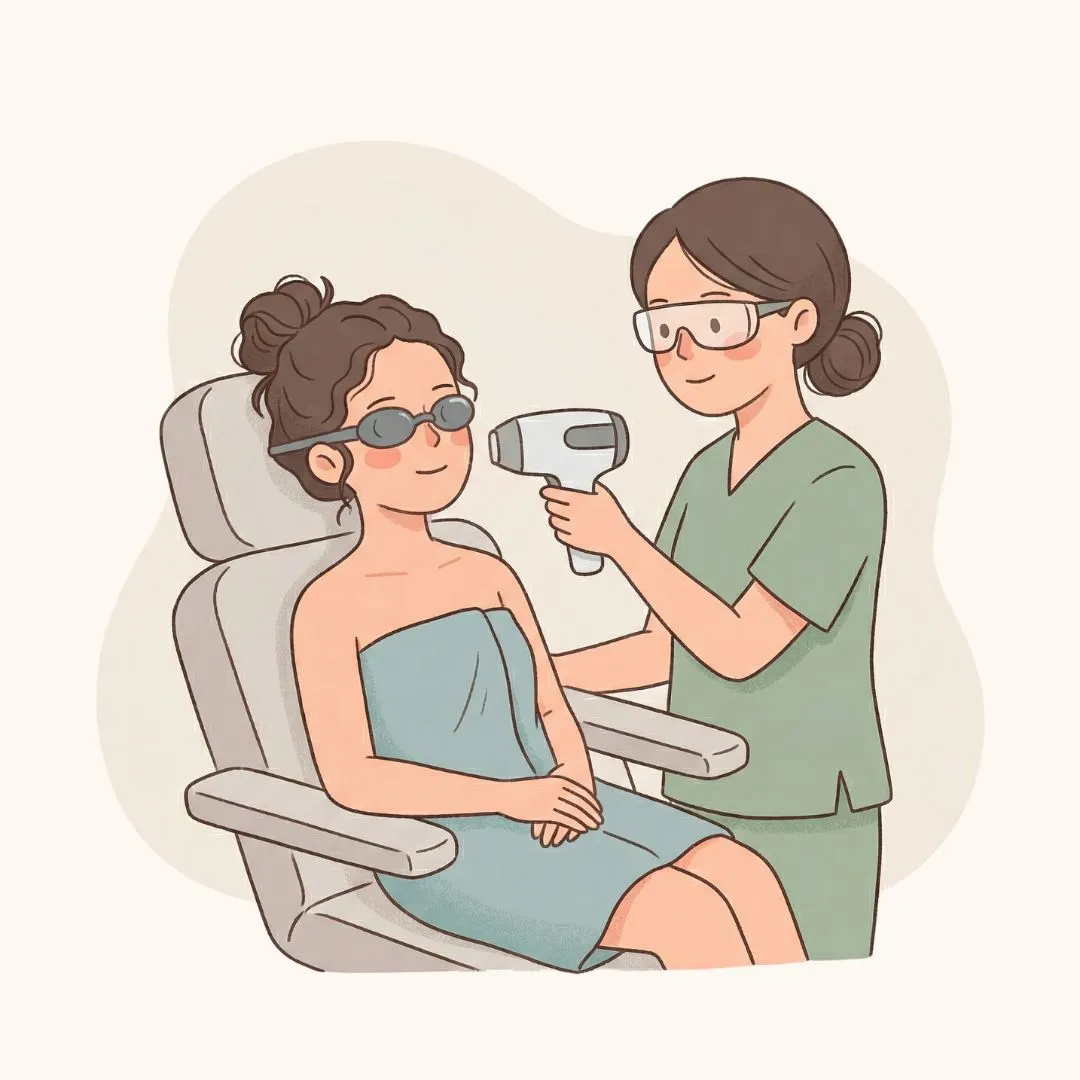 face laser hair removal