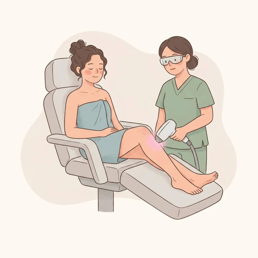 legs laser hair removal